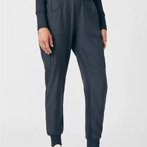 Women's Charcoal Utility Jogger Pants
